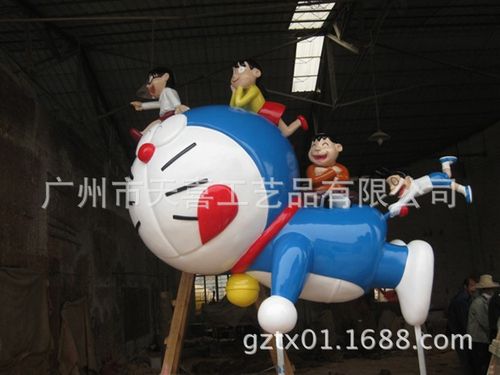 工厂专业定制玻璃钢产品 雕塑人物动物 生产树脂工艺品